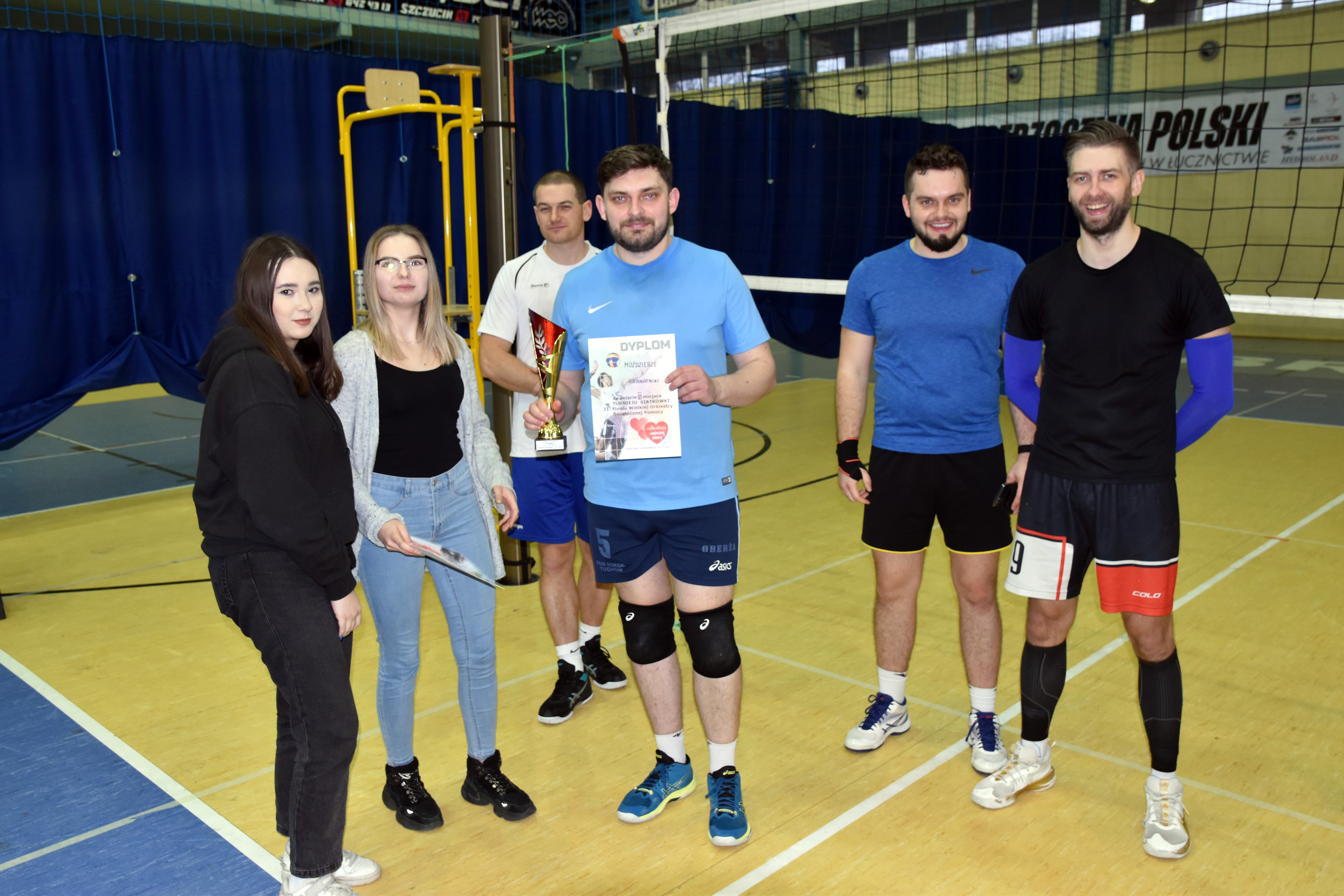 DSC 0318 SIATKARSKI MARATON 31.FINAŁU WOŚP W DĄBROWIE ZAKOŃCZONY