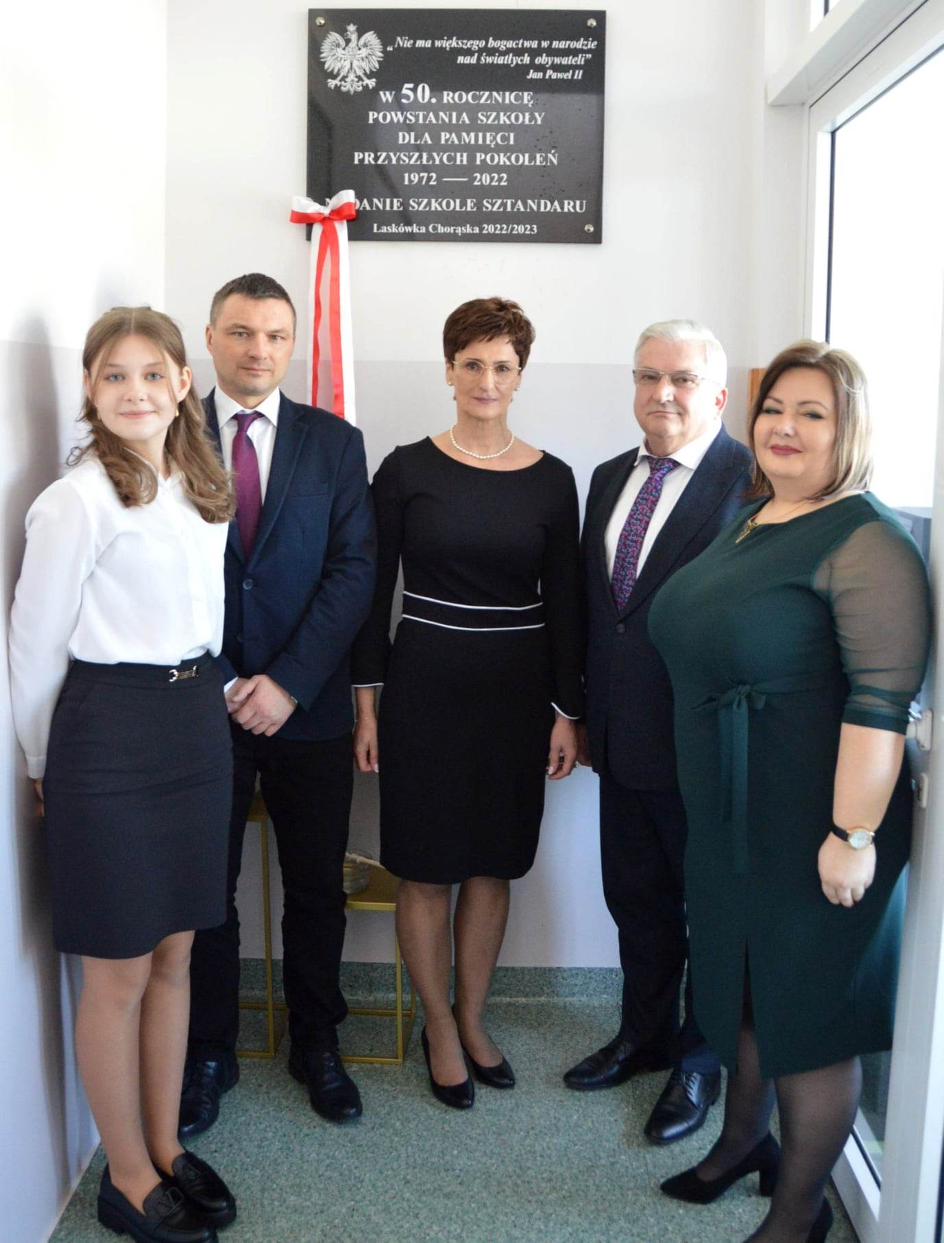 334915693 776411663584485 2937259810588369229 n 50. rocznica powstania szkoły w Laskówce Chorąskiej