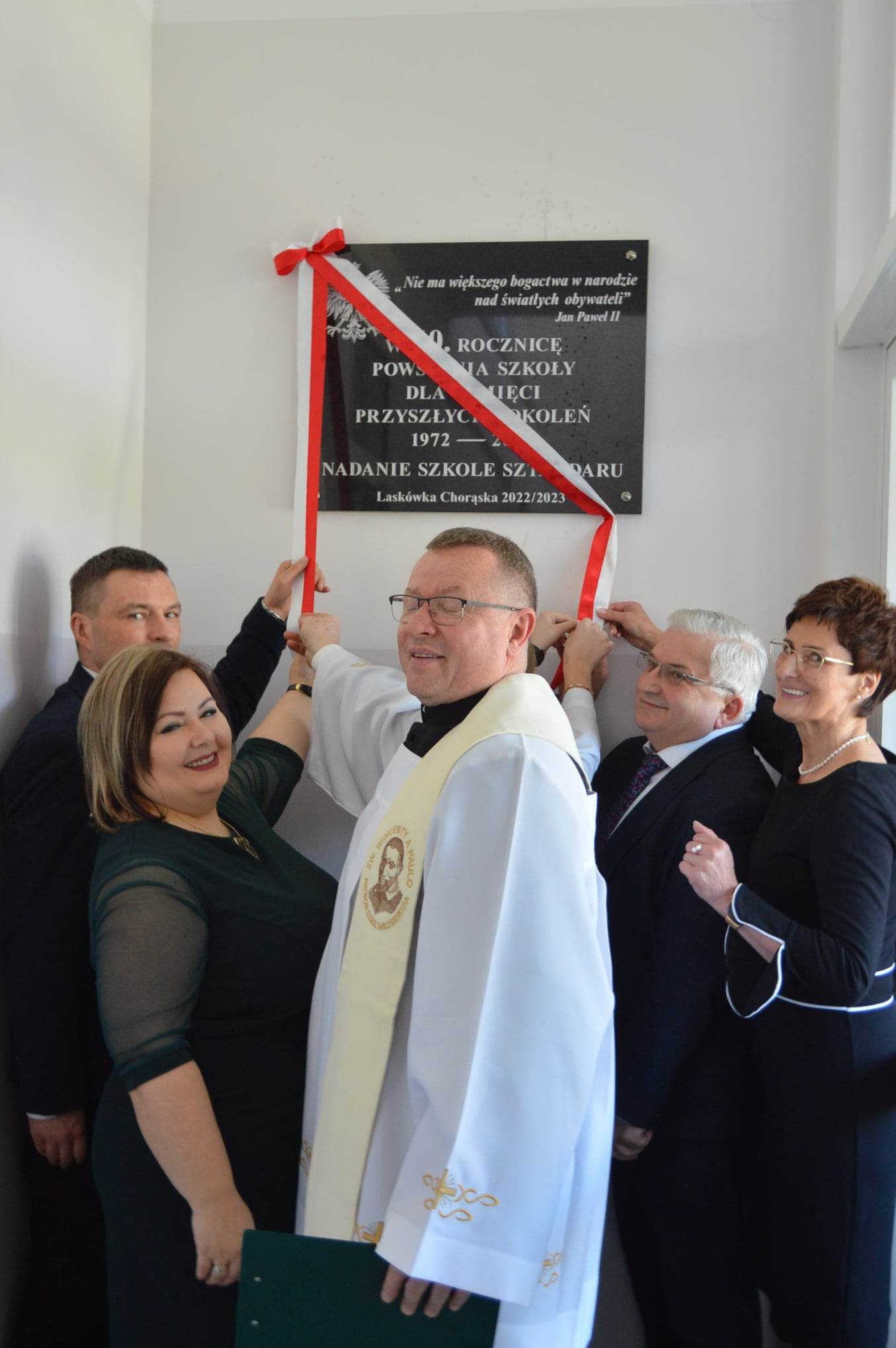 336619841 759985715527128 8151908981262851674 n 50. rocznica powstania szkoły w Laskówce Chorąskiej