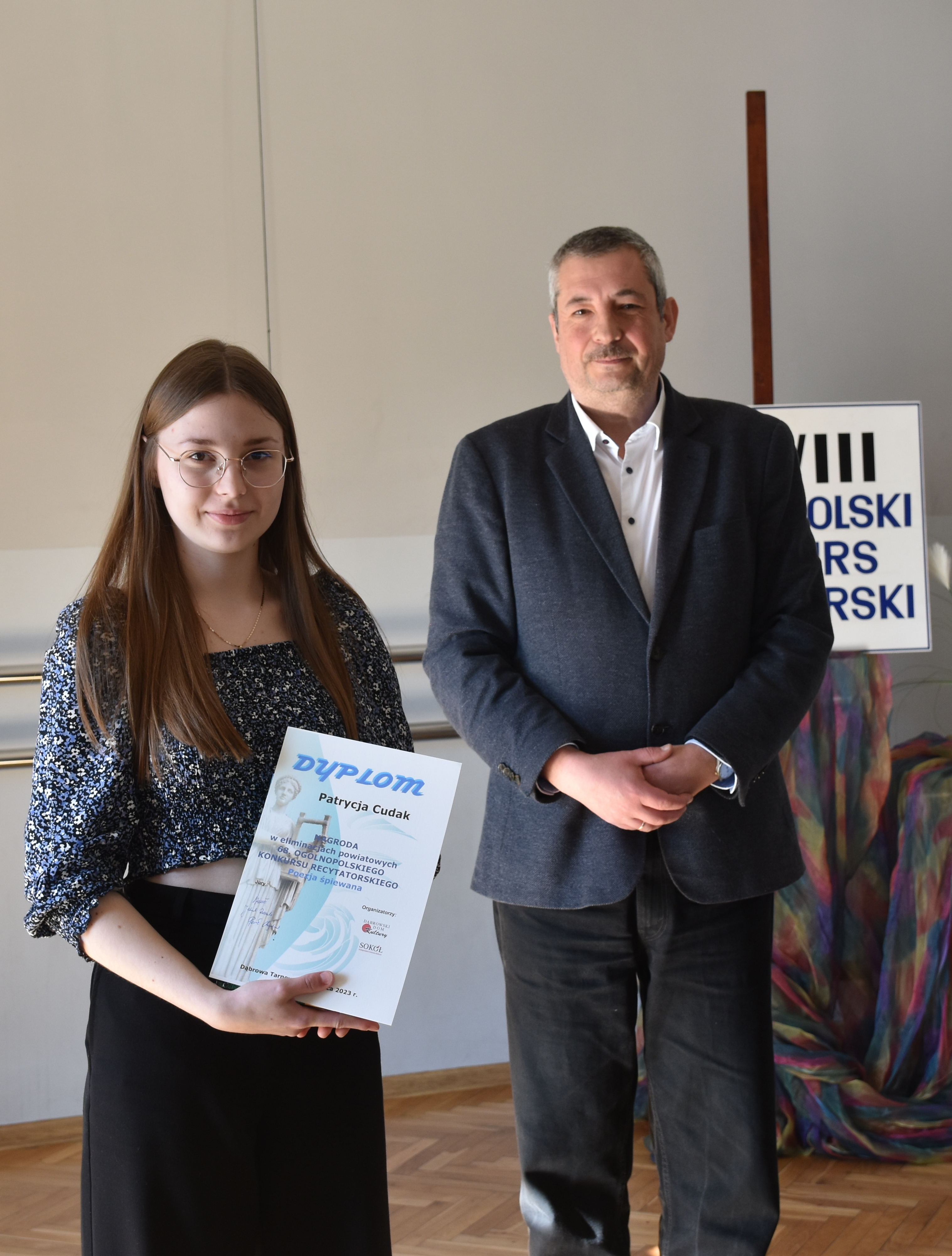 DSC 0187 LAUREACI ELIMINACJI POWIATOWYCH 58. EDYCJI OKR W DĄBROWIE