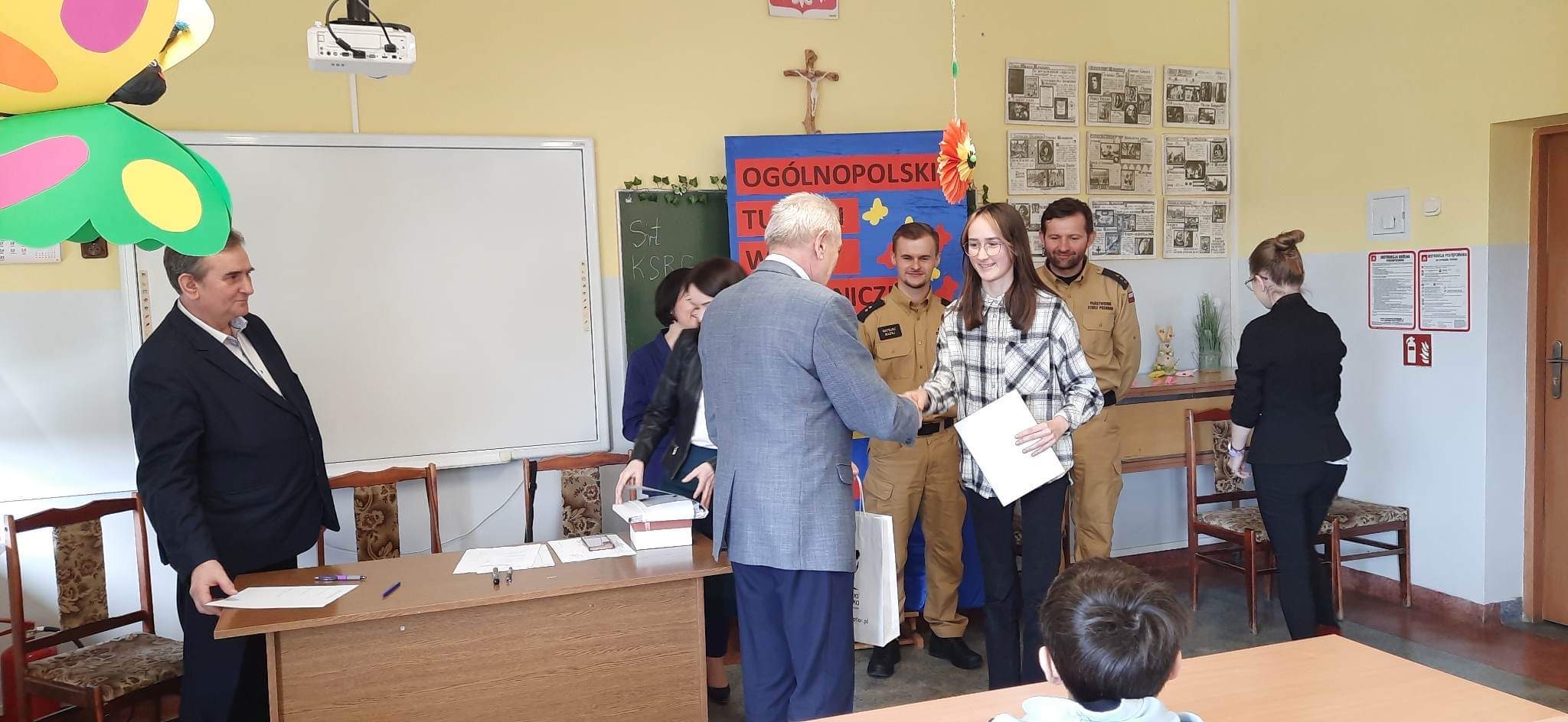 IMG 5434 Eliminacje gminne Ogólnopolskiego Turnieju Wiedzy Pożarniczej „Młodzież Zapobiega Pożarom” w Dąbrowie Tarnowskiej