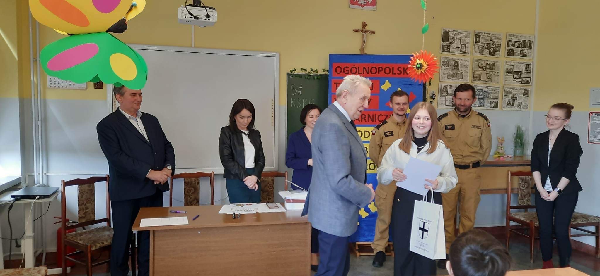 IMG 5435 Eliminacje gminne Ogólnopolskiego Turnieju Wiedzy Pożarniczej „Młodzież Zapobiega Pożarom” w Dąbrowie Tarnowskiej