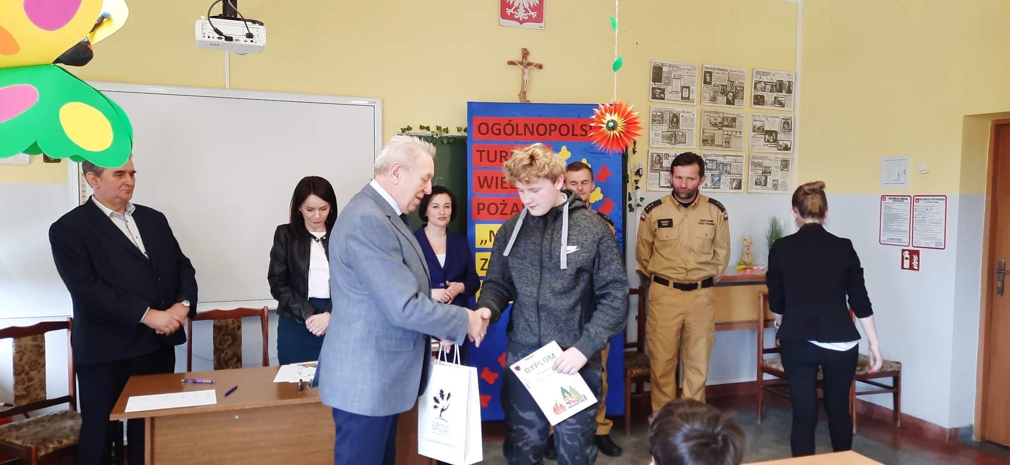 IMG 5436 Eliminacje gminne Ogólnopolskiego Turnieju Wiedzy Pożarniczej „Młodzież Zapobiega Pożarom” w Dąbrowie Tarnowskiej