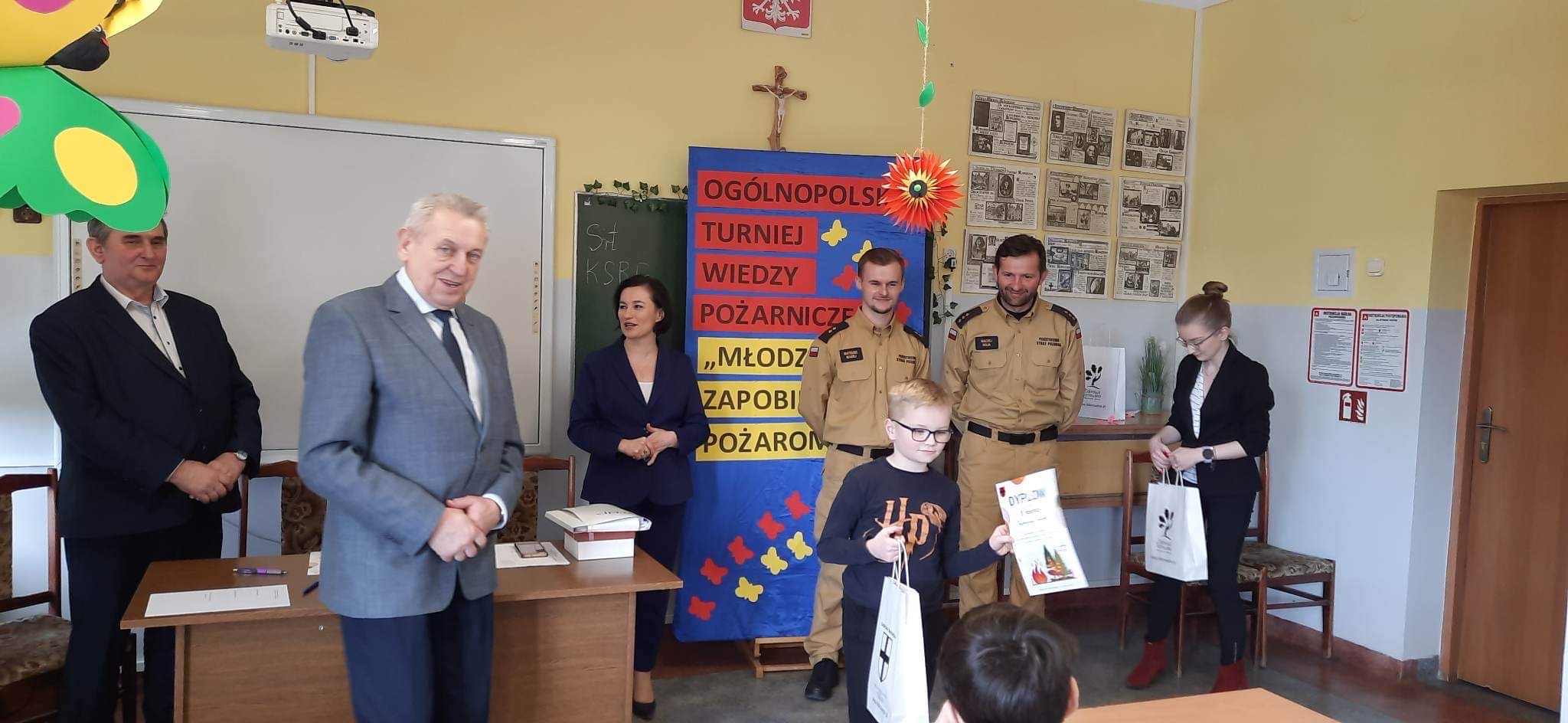 IMG 5438 Eliminacje gminne Ogólnopolskiego Turnieju Wiedzy Pożarniczej „Młodzież Zapobiega Pożarom” w Dąbrowie Tarnowskiej