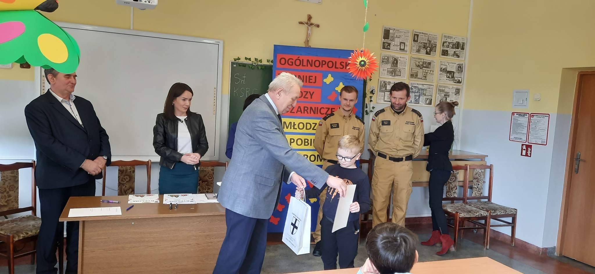 IMG 5439 Eliminacje gminne Ogólnopolskiego Turnieju Wiedzy Pożarniczej „Młodzież Zapobiega Pożarom” w Dąbrowie Tarnowskiej