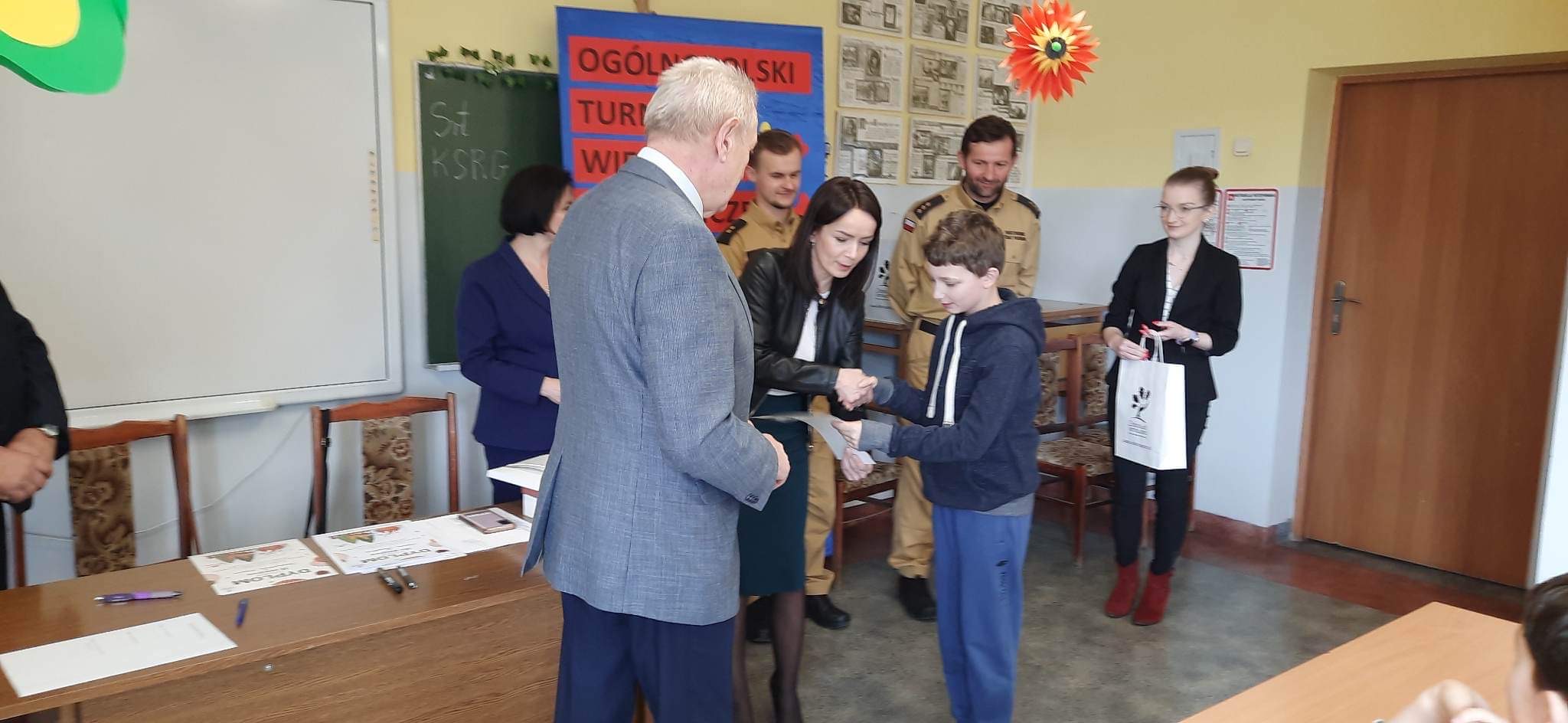 IMG 5442 Eliminacje gminne Ogólnopolskiego Turnieju Wiedzy Pożarniczej „Młodzież Zapobiega Pożarom” w Dąbrowie Tarnowskiej