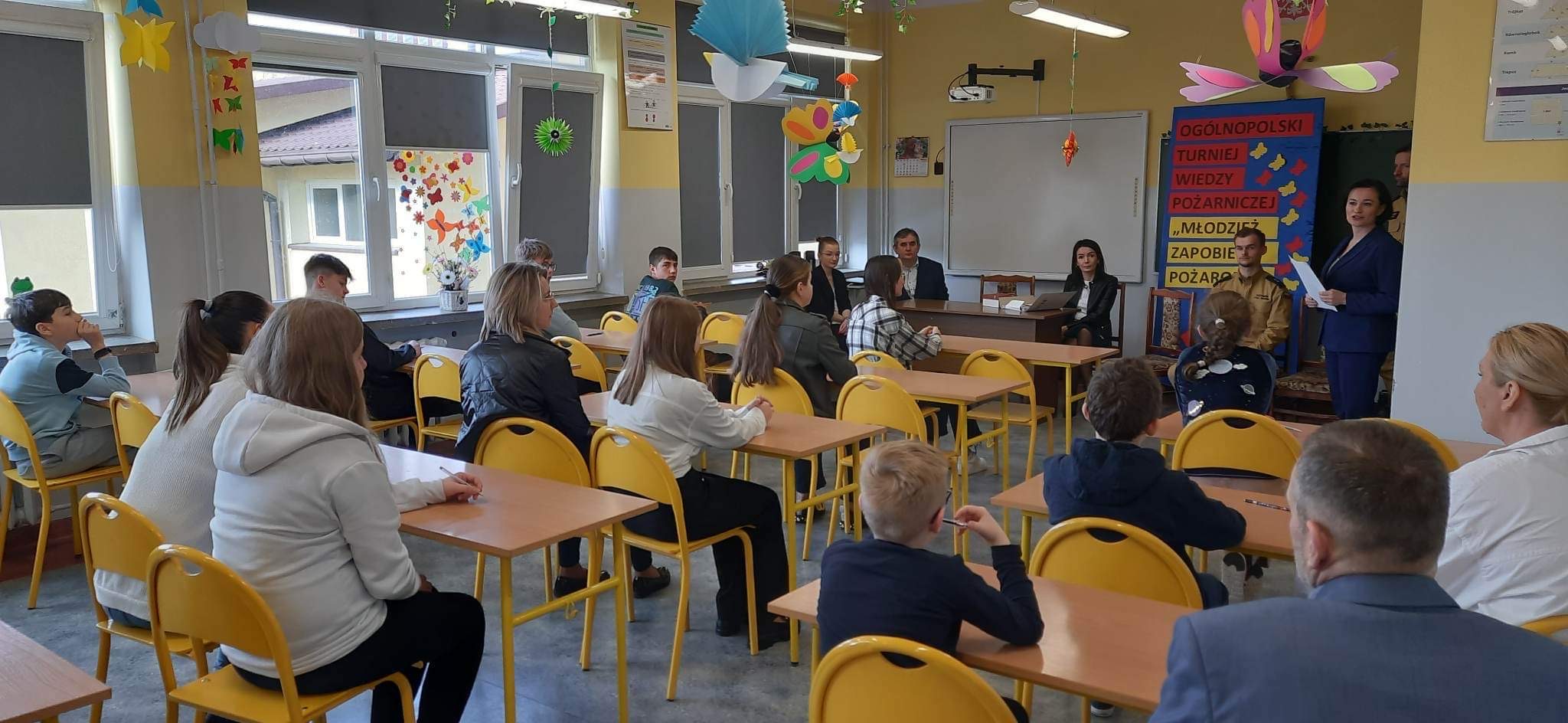 IMG 5444 Eliminacje gminne Ogólnopolskiego Turnieju Wiedzy Pożarniczej „Młodzież Zapobiega Pożarom” w Dąbrowie Tarnowskiej