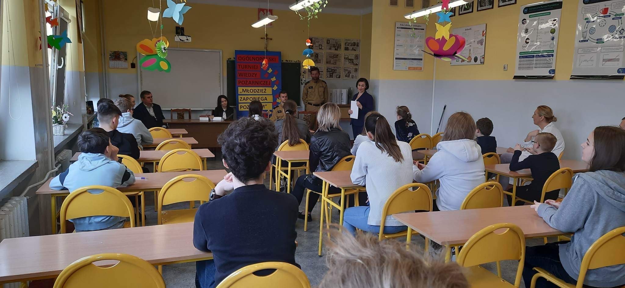 IMG 5445 Eliminacje gminne Ogólnopolskiego Turnieju Wiedzy Pożarniczej „Młodzież Zapobiega Pożarom” w Dąbrowie Tarnowskiej