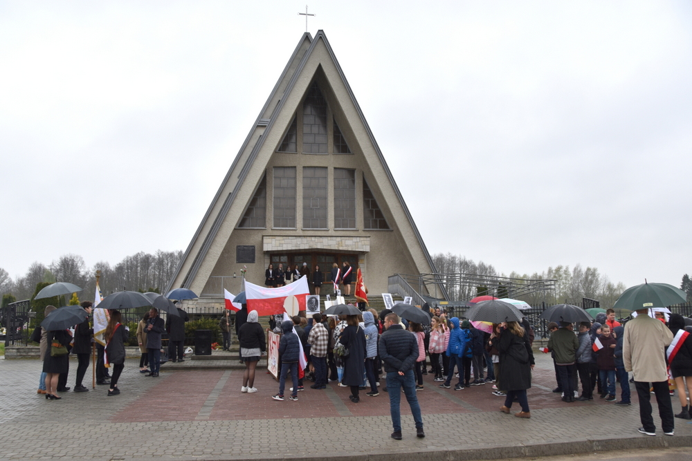 11 DSC 0049 Dąbrowskie Obchody Dnia Pamięci Ofiar Zbrodni Katyńskiej