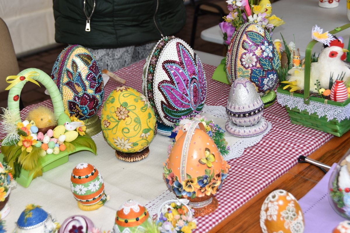 17 DSC 0968 Odbył się V Dąbrowski Kiermasz Wielkanocny. Mieszkańcy poczuli atmosferę świąt.