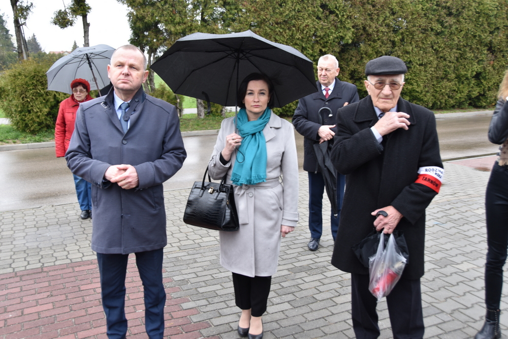 24 DSC 0096 Dąbrowskie Obchody Dnia Pamięci Ofiar Zbrodni Katyńskiej