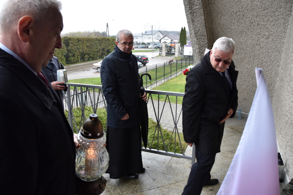 26 DSC 0105 Dąbrowskie Obchody Dnia Pamięci Ofiar Zbrodni Katyńskiej