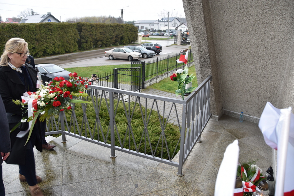 31 DSC 0121 Dąbrowskie Obchody Dnia Pamięci Ofiar Zbrodni Katyńskiej