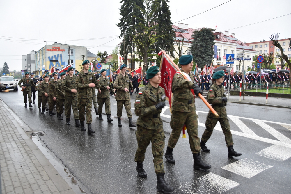 005 DSC 0221 Dąbrowa Tarnowska uczciła 232. rocznicę uchwalenia Konstytucji 3 Maja