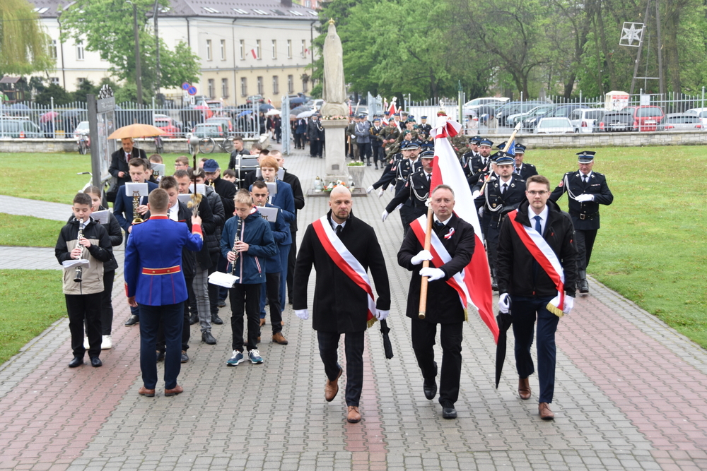 012 DSC 0273 Dąbrowa Tarnowska uczciła 232. rocznicę uchwalenia Konstytucji 3 Maja