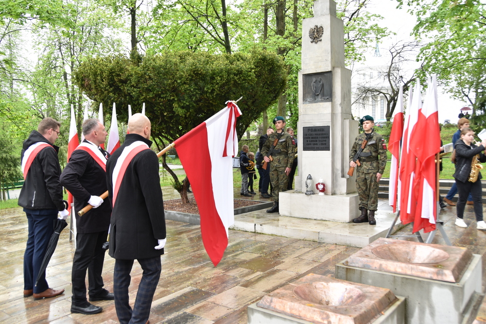 036 DSC 0345 Dąbrowa Tarnowska uczciła 232. rocznicę uchwalenia Konstytucji 3 Maja