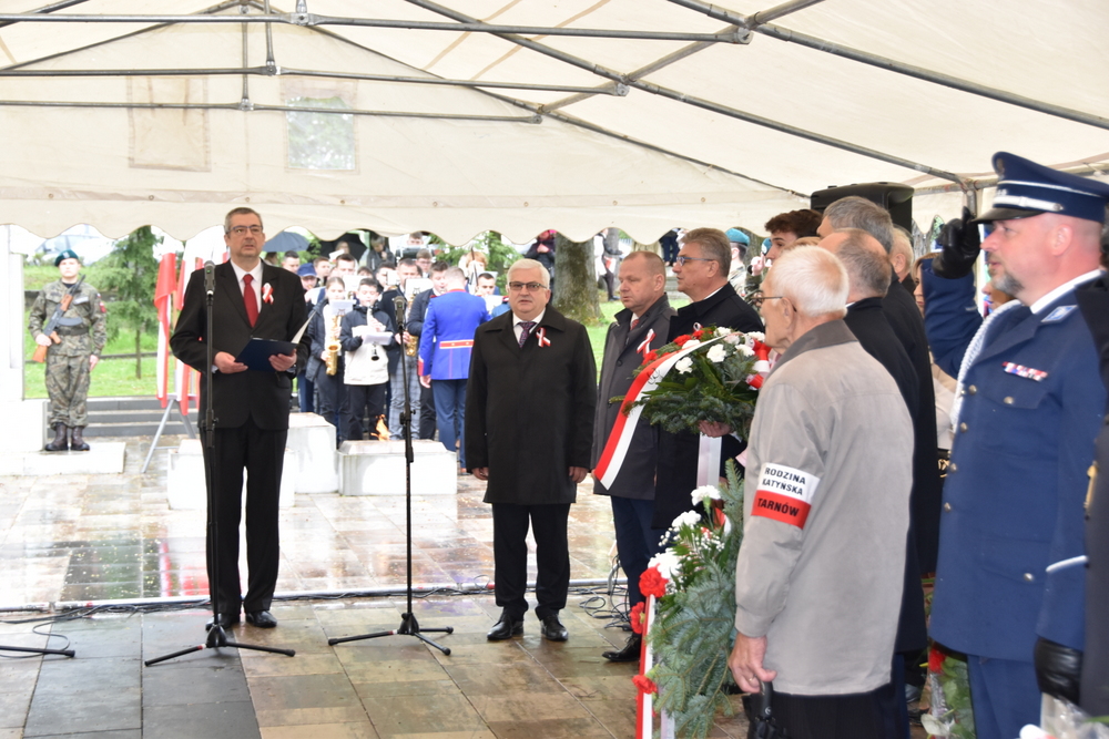 048 DSC 0362 Dąbrowa Tarnowska uczciła 232. rocznicę uchwalenia Konstytucji 3 Maja