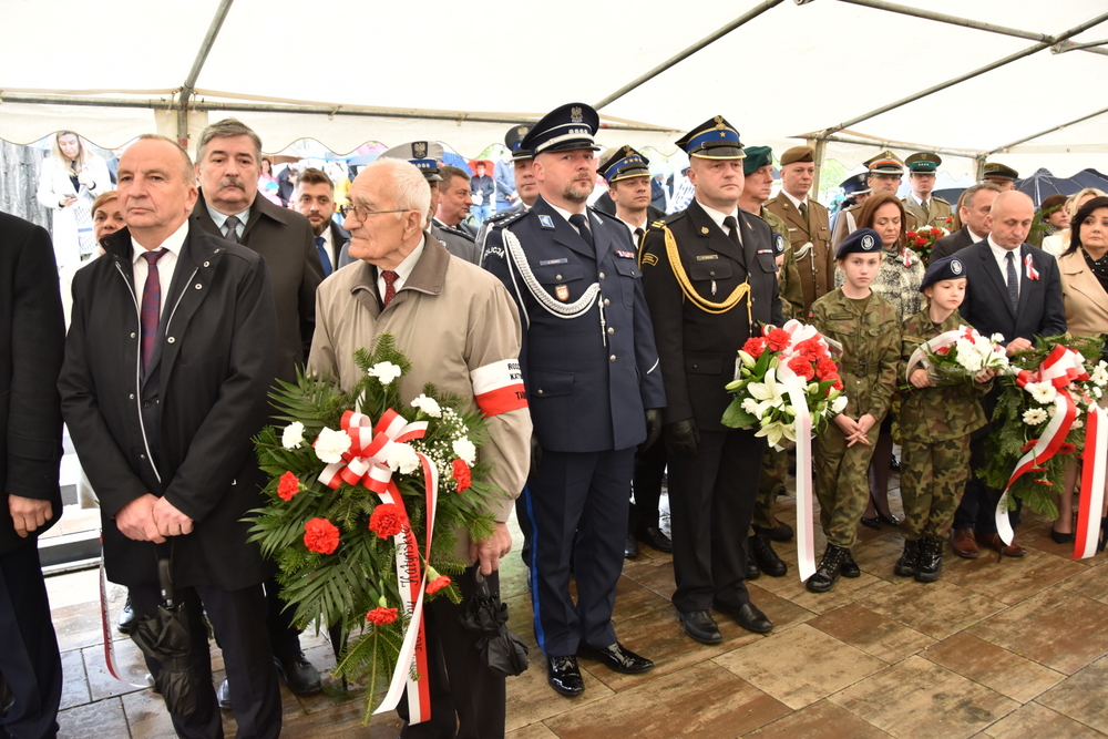 051 DSC 0375 Dąbrowa Tarnowska uczciła 232. rocznicę uchwalenia Konstytucji 3 Maja