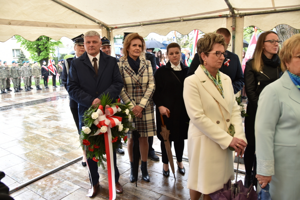 057 DSC 0383 Dąbrowa Tarnowska uczciła 232. rocznicę uchwalenia Konstytucji 3 Maja