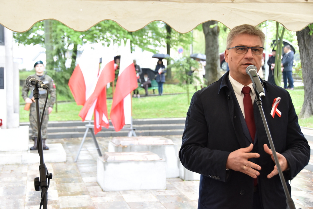 066 DSC 0410 Dąbrowa Tarnowska uczciła 232. rocznicę uchwalenia Konstytucji 3 Maja