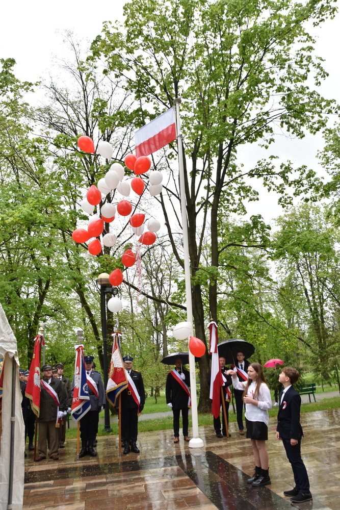 076 DSC 0439 Dąbrowa Tarnowska uczciła 232. rocznicę uchwalenia Konstytucji 3 Maja