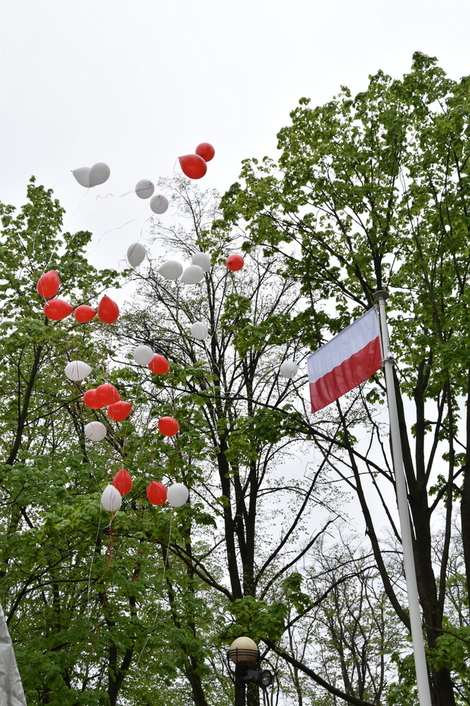 077 DSC 0443 Dąbrowa Tarnowska uczciła 232. rocznicę uchwalenia Konstytucji 3 Maja