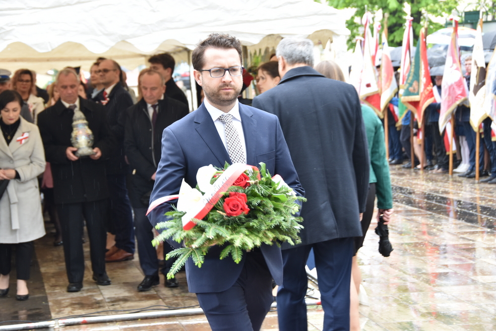 081 DSC 0456 Dąbrowa Tarnowska uczciła 232. rocznicę uchwalenia Konstytucji 3 Maja