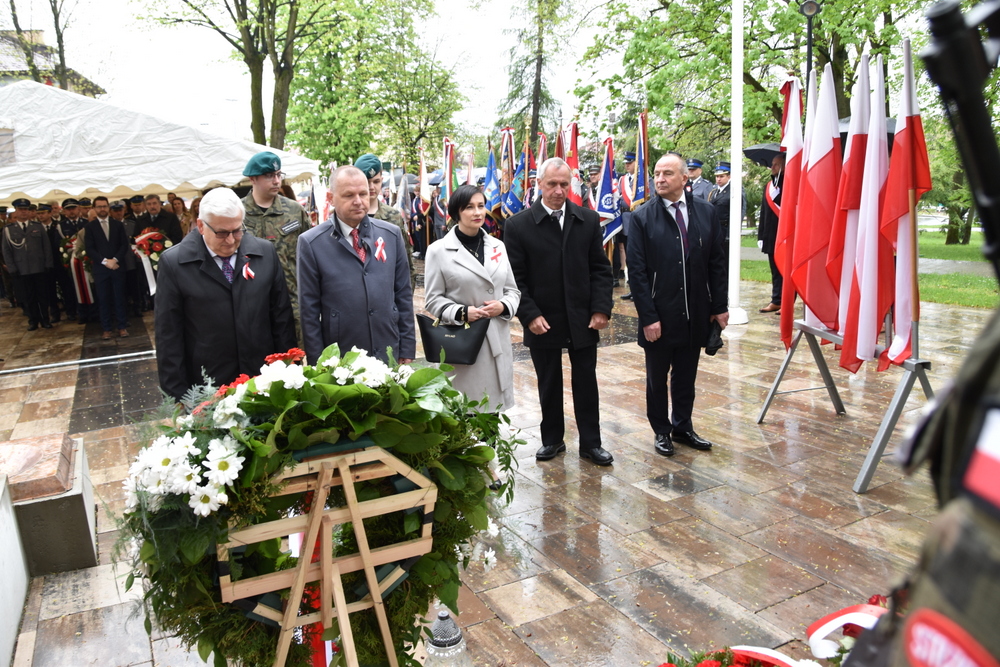 084 DSC 0463 Dąbrowa Tarnowska uczciła 232. rocznicę uchwalenia Konstytucji 3 Maja