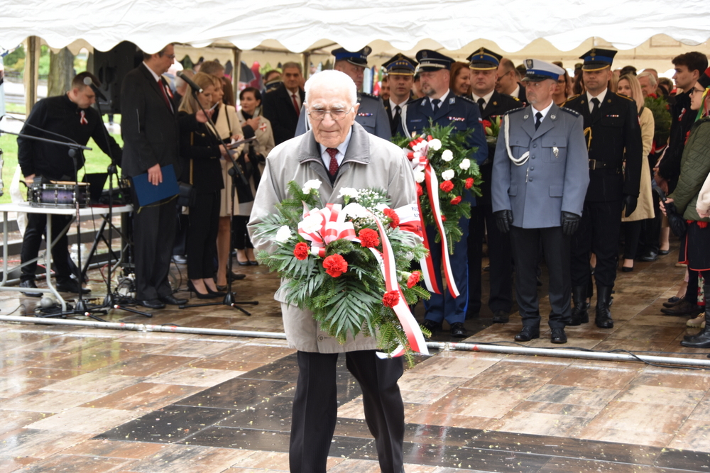 086 DSC 0469 Dąbrowa Tarnowska uczciła 232. rocznicę uchwalenia Konstytucji 3 Maja