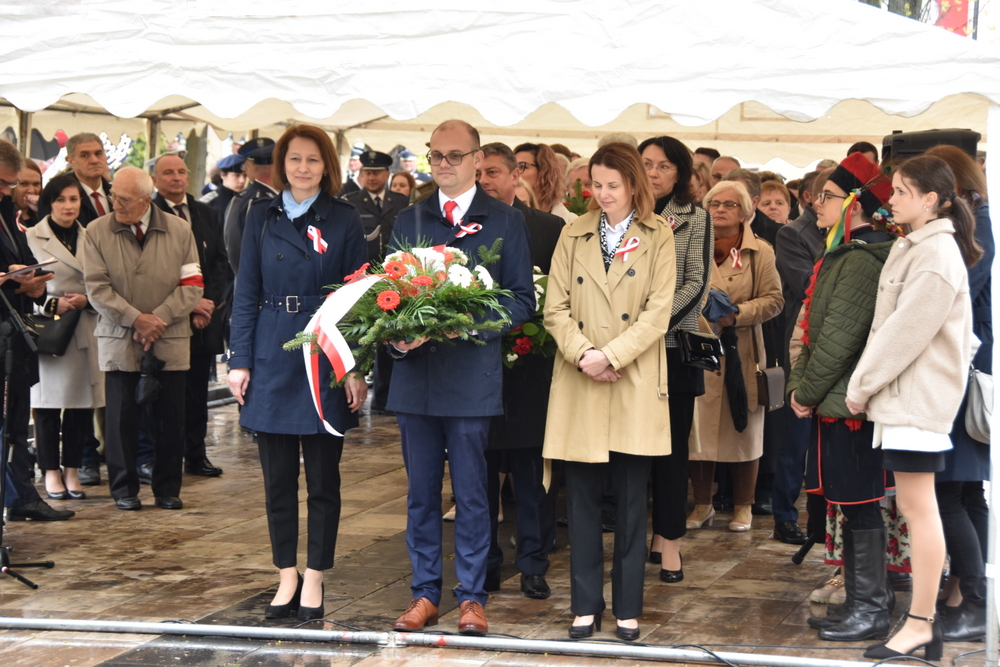 089 DSC 0475 Dąbrowa Tarnowska uczciła 232. rocznicę uchwalenia Konstytucji 3 Maja