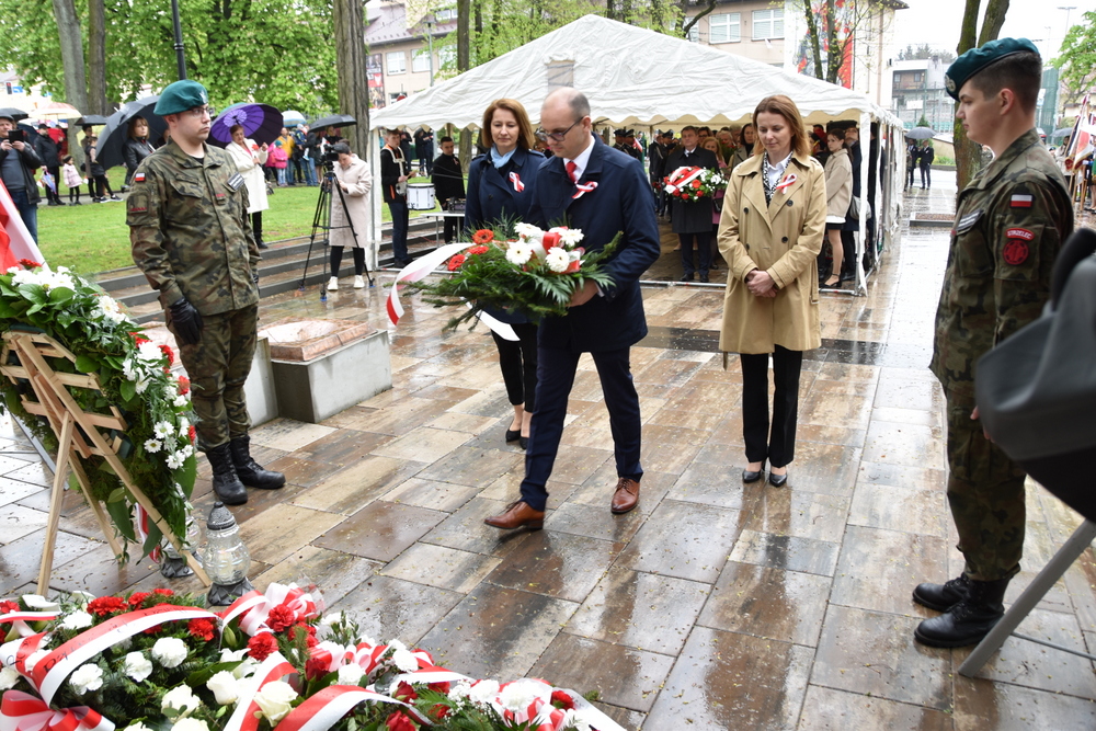 090 DSC 0477 Dąbrowa Tarnowska uczciła 232. rocznicę uchwalenia Konstytucji 3 Maja
