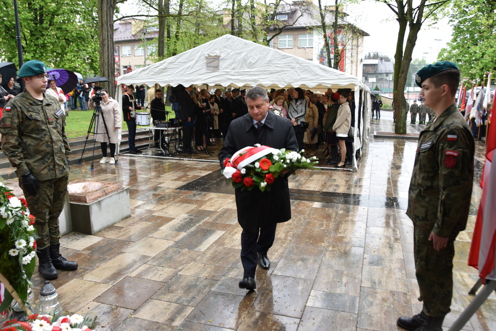 091 DSC 0478 Dąbrowa Tarnowska uczciła 232. rocznicę uchwalenia Konstytucji 3 Maja