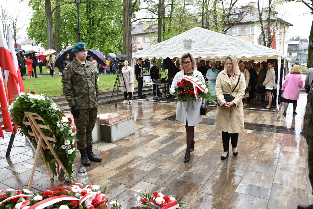 093 DSC 0481 Dąbrowa Tarnowska uczciła 232. rocznicę uchwalenia Konstytucji 3 Maja