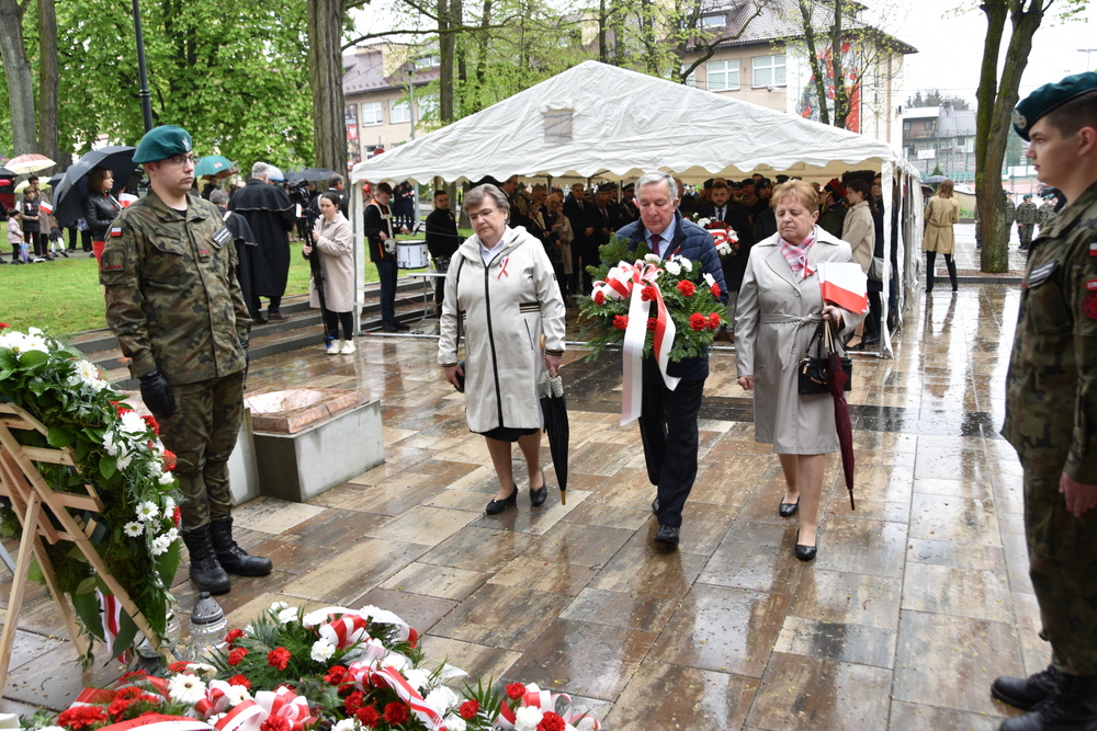 096 DSC 0487 Dąbrowa Tarnowska uczciła 232. rocznicę uchwalenia Konstytucji 3 Maja