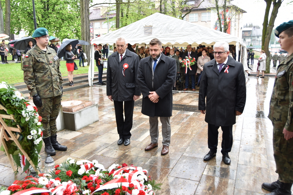 097 DSC 0491 Dąbrowa Tarnowska uczciła 232. rocznicę uchwalenia Konstytucji 3 Maja
