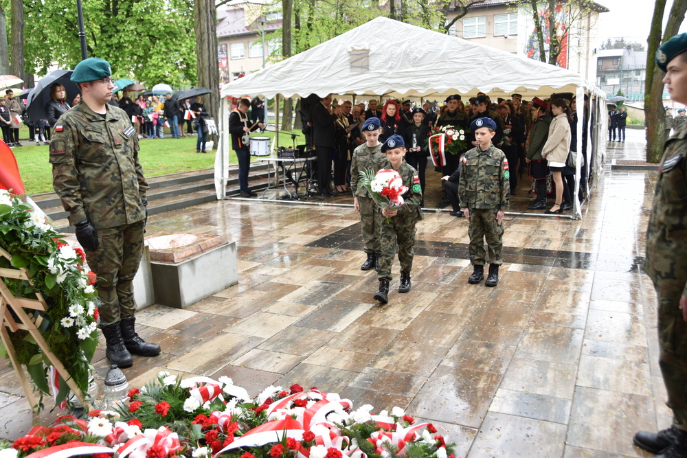 099 DSC 0495 Dąbrowa Tarnowska uczciła 232. rocznicę uchwalenia Konstytucji 3 Maja