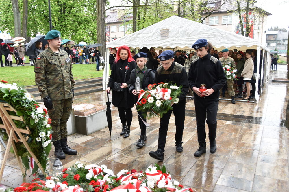 100 DSC 0498 Dąbrowa Tarnowska uczciła 232. rocznicę uchwalenia Konstytucji 3 Maja