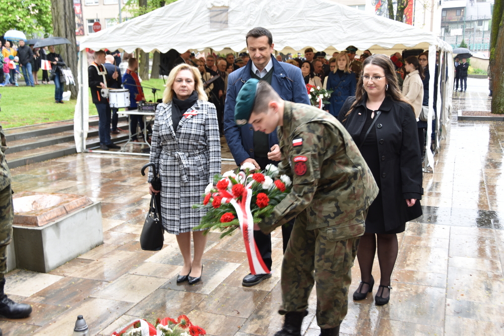 103 DSC 0503 Dąbrowa Tarnowska uczciła 232. rocznicę uchwalenia Konstytucji 3 Maja