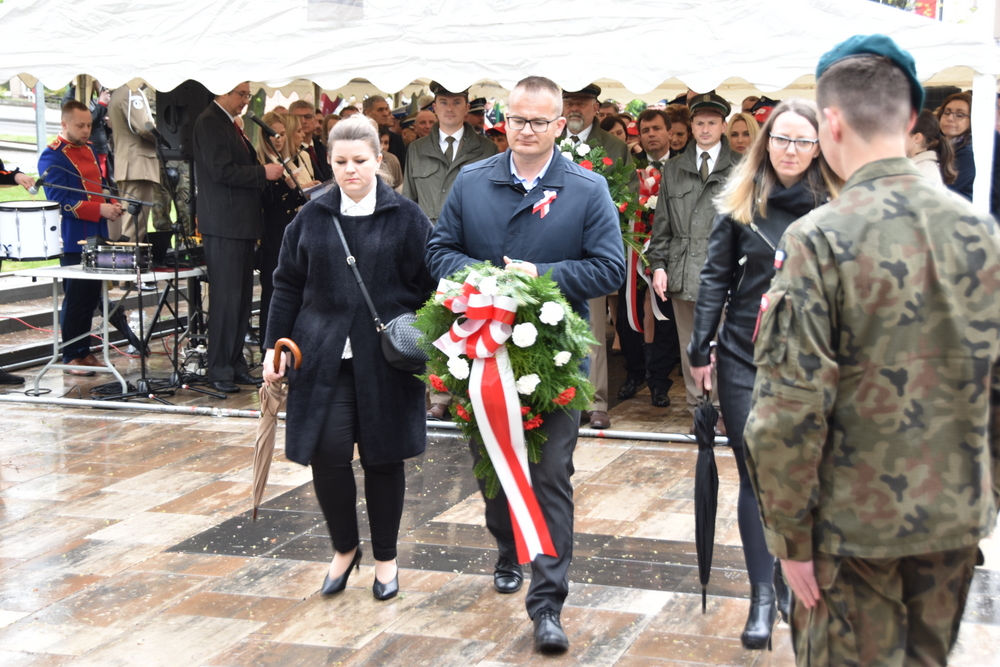 111 DSC 0521 Dąbrowa Tarnowska uczciła 232. rocznicę uchwalenia Konstytucji 3 Maja
