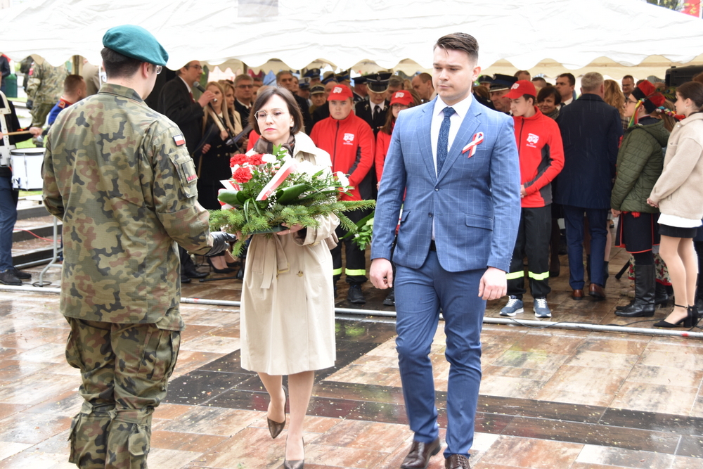 115 DSC 0529 Dąbrowa Tarnowska uczciła 232. rocznicę uchwalenia Konstytucji 3 Maja