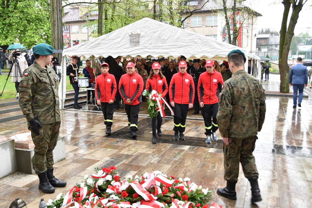 116 DSC 0532 Dąbrowa Tarnowska uczciła 232. rocznicę uchwalenia Konstytucji 3 Maja