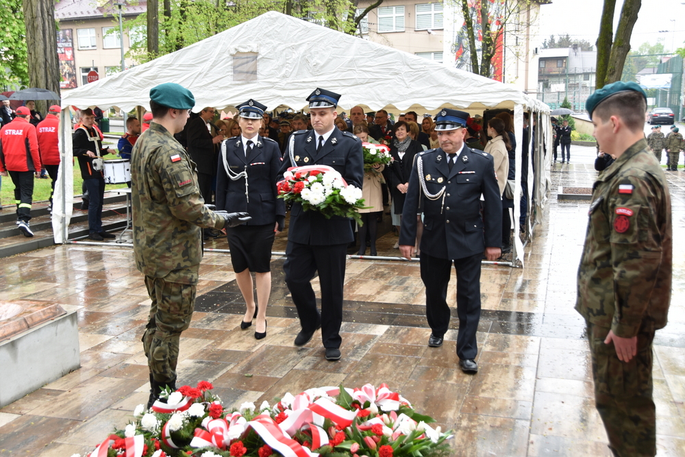 117 DSC 0534 Dąbrowa Tarnowska uczciła 232. rocznicę uchwalenia Konstytucji 3 Maja
