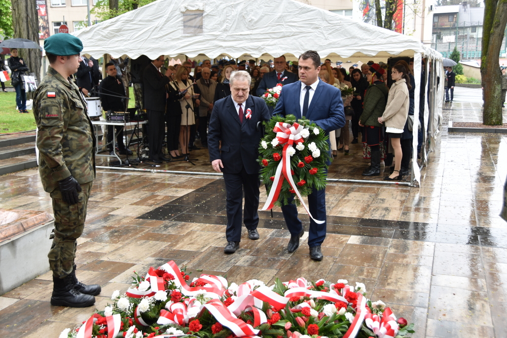 121 DSC 0544 Dąbrowa Tarnowska uczciła 232. rocznicę uchwalenia Konstytucji 3 Maja