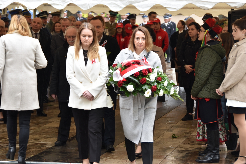 124 DSC 0550 Dąbrowa Tarnowska uczciła 232. rocznicę uchwalenia Konstytucji 3 Maja