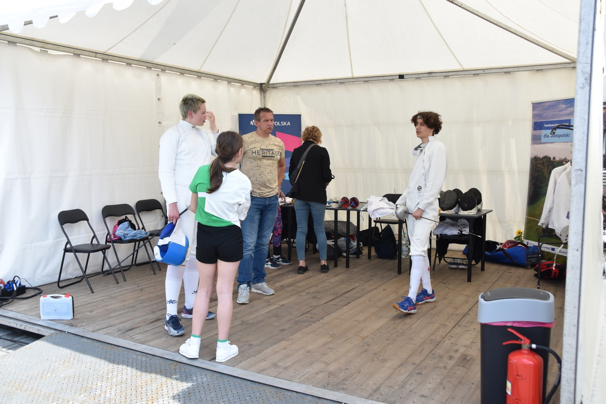 59 DSC 0576 Dąbrowa Tarnowska w minioną sobotę była kolejnym przystankiem na trasie plenerowych ,,Rozgrzewek z Funduszami Europejskimi”