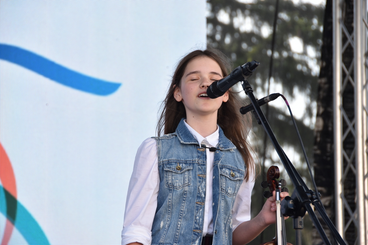 78 DSC 0638 Dąbrowa Tarnowska w minioną sobotę była kolejnym przystankiem na trasie plenerowych ,,Rozgrzewek z Funduszami Europejskimi”