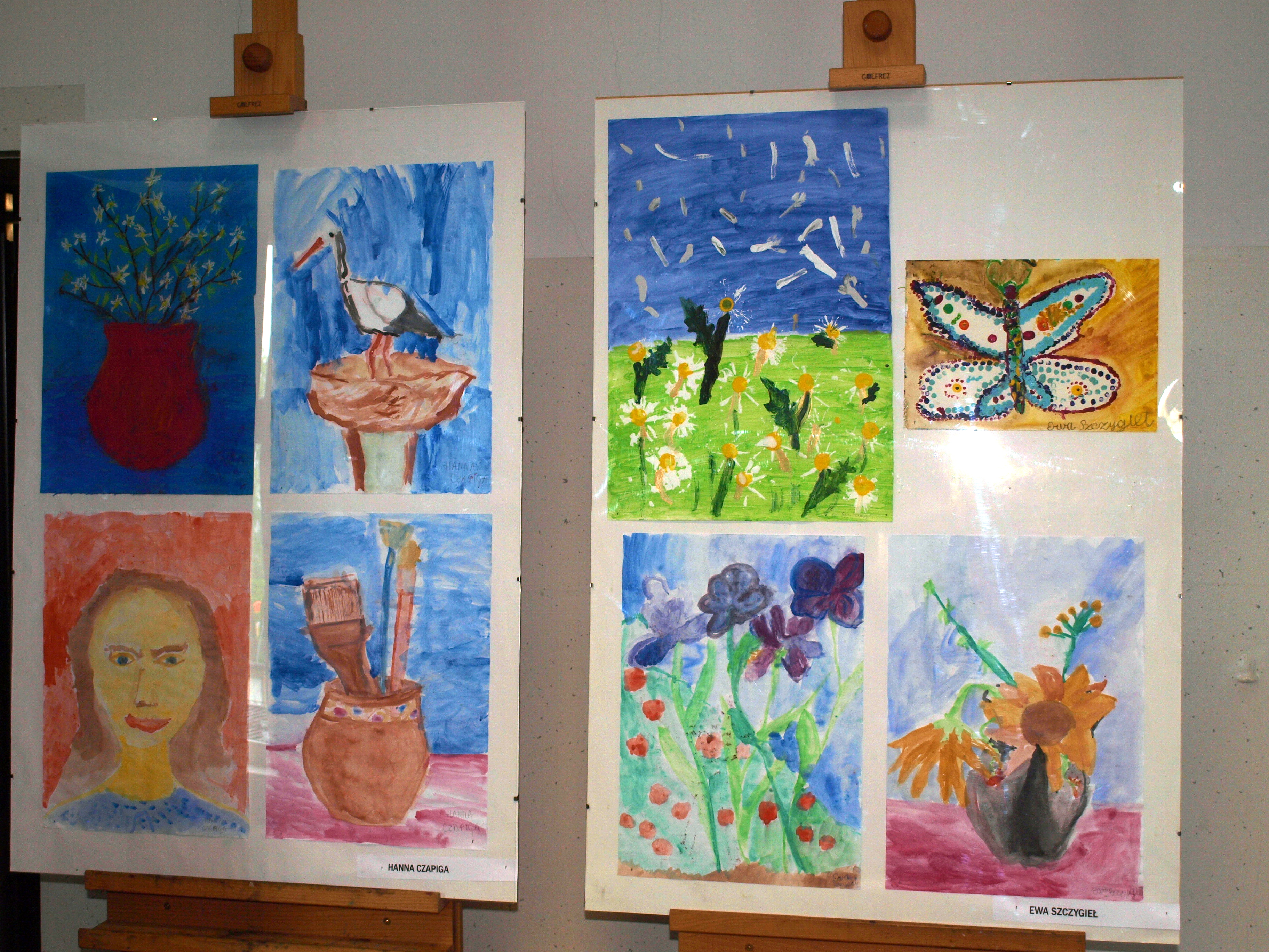 P1013247 „PASTELE” WYSTAWIAJĄ – WERNISAŻ DRUGIEJ GRUPY W DDK