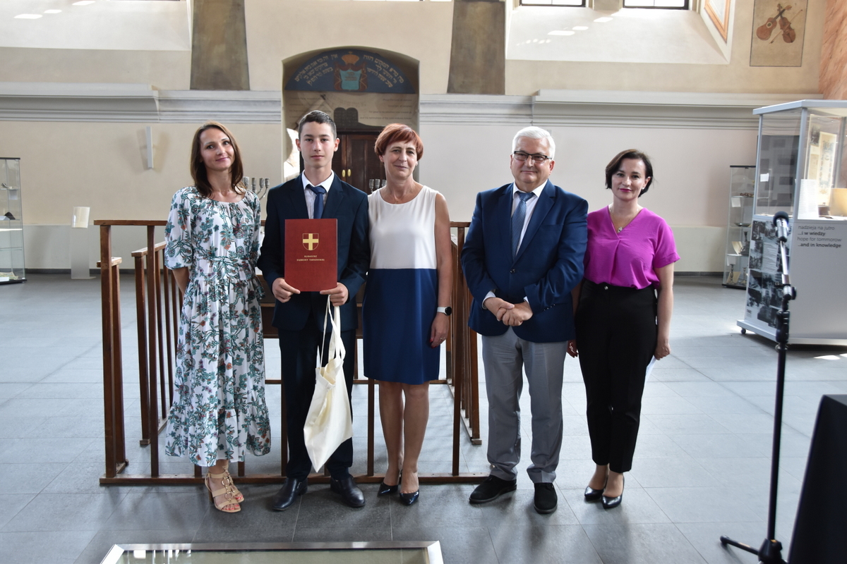 24 DSC 0218 Stypendia Burmistrza Dąbrowy Tarnowskiej