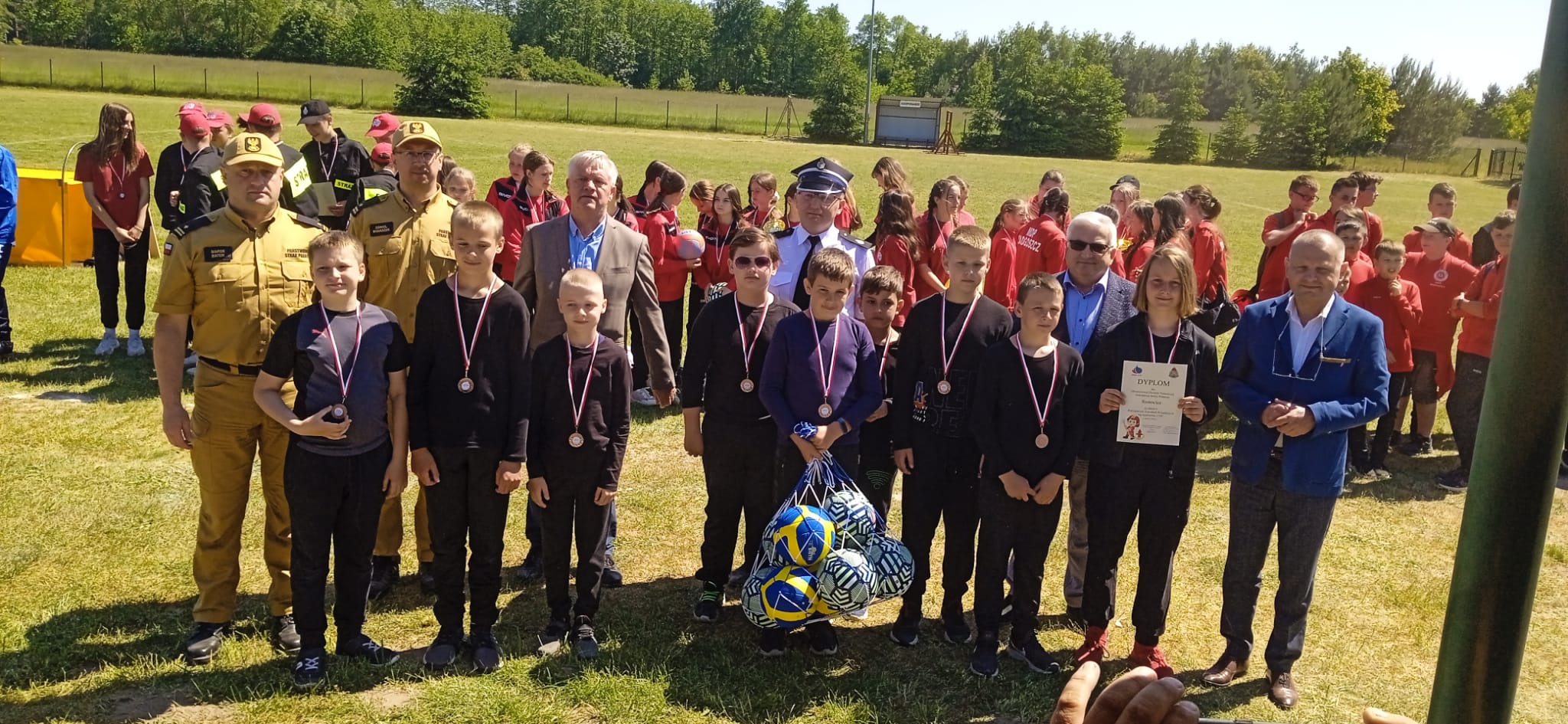 350969832 2306317952888405 7017569168929321215 n Powiatowe Zawody Sportowo Pożarnicze Młodzieżowych Drużyn Pożarniczych