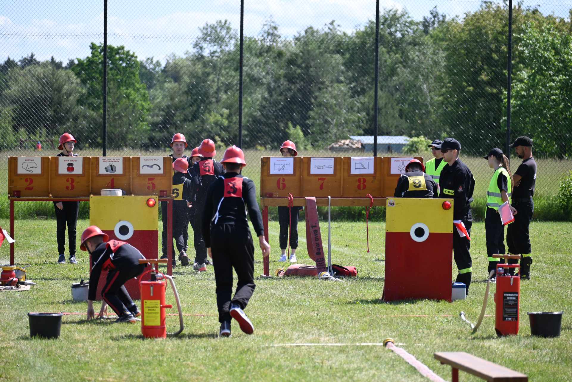 350994677 214944681356884 3211925527921495904 n Powiatowe Zawody Sportowo Pożarnicze Młodzieżowych Drużyn Pożarniczych
